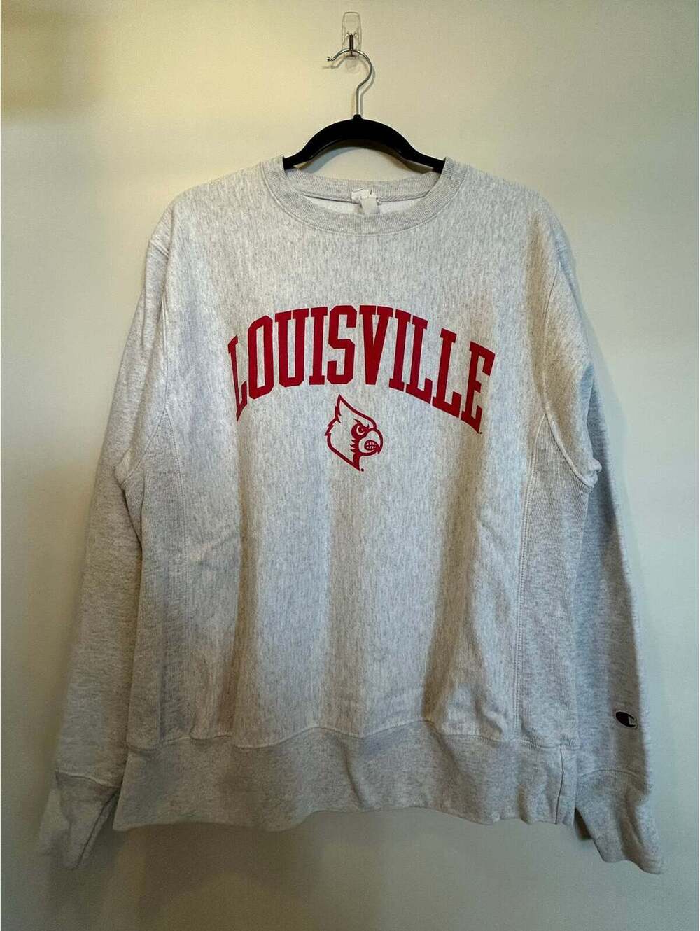Louisville Cardinals Grey Sweatshirt M